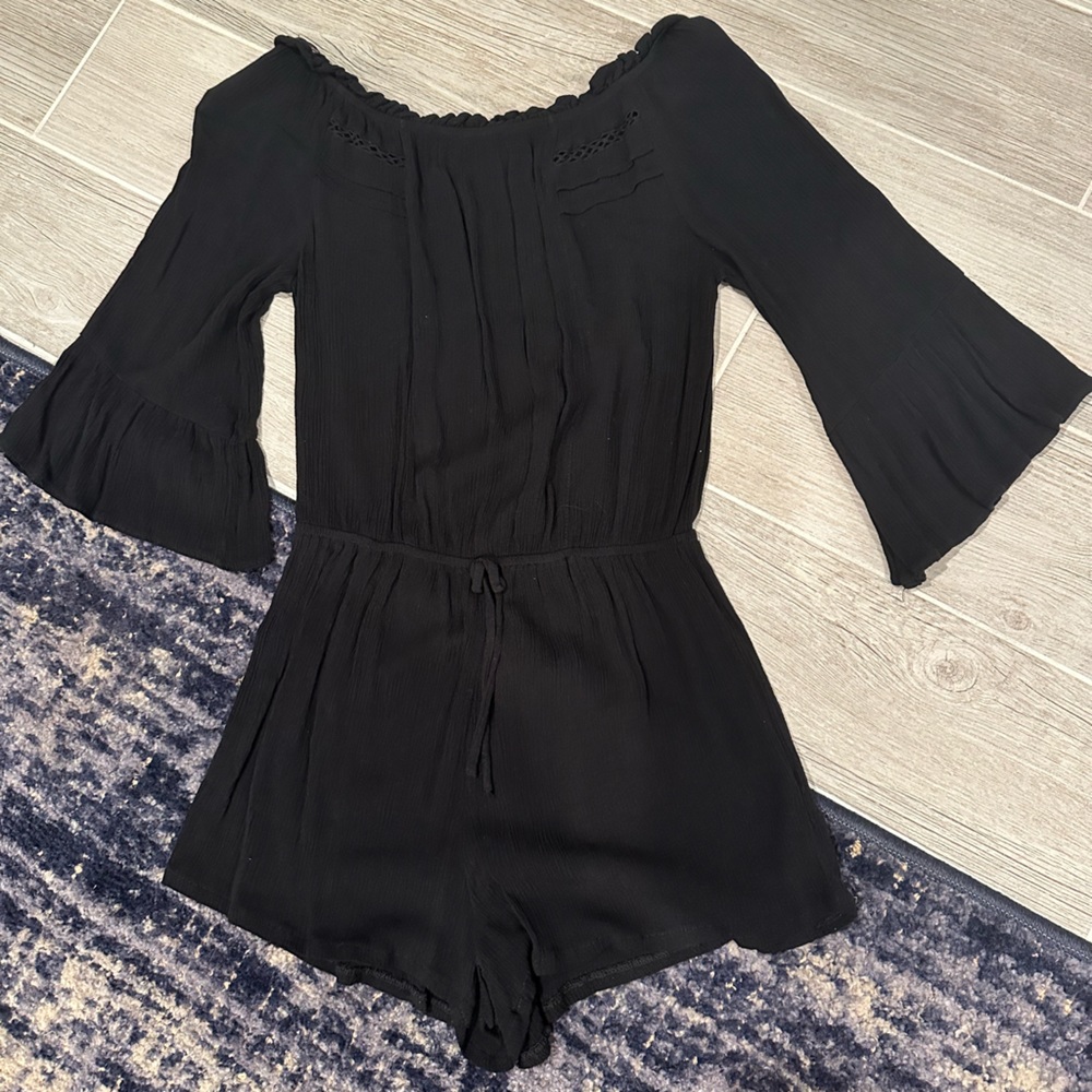 TOPSHOP Women’s Black Romper